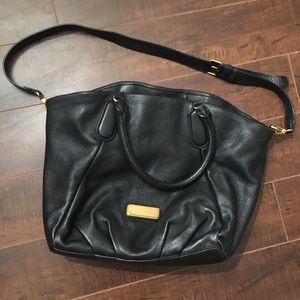Marc by Marc Jacobs Q Fran Shoulder Bag (Black)